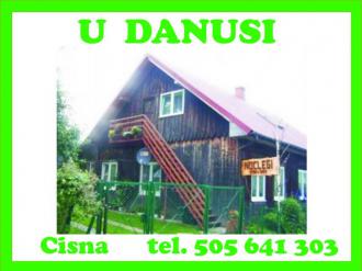 Banner reklamowy obiektu U Danusi